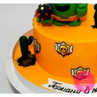 Торт Дитячий Brawl Stars 5 Торт Дитячий Brawl Stars 5